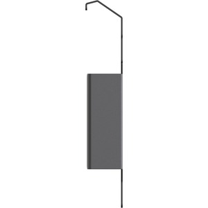 Support mural iiyama pour Mini PC, Thin Client, Moniteur, Ecran - Noir - 1 Écran(s) supportés - Compatibilité VESA