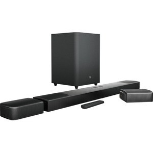 JBL BAR 9.1 9.1 Bluetooth Sound Bar Speaker - 820 W RMS - Black - Wall Mountable - Surround Sound, 3D Sound, Dolby Atmos, 