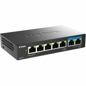 Switch Ethernet D-Link DMS-107 7 Porte - Gigabit Ethernet, 2.5 Gigabit Ethernet - 10/100/1000Base-T, 2.5GBase-T - 2 Layer 