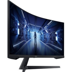 Moniteur de jeu LCD Samsung Odyssey G5 C34G55TWWP 34" Class UW-QHD Écran incurvé - 21:9 - 86,4 cm (34") Viewable - Vertica
