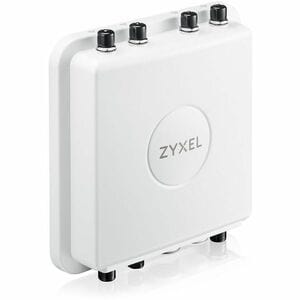 ZYXEL WAX655E Dual Band IEEE 802.11ax 5.27 Gbit/s Wireless Access Point - Outdoor - 2.40 GHz, 5 GHz - 6 x External Antenna