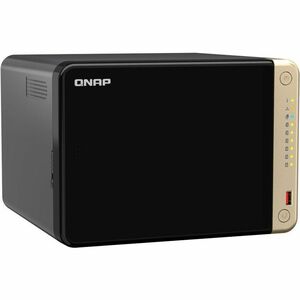 QNAP Turbo NAS TS-664-8G 6 x Total de compartimentos Sistema de armazenamento SAN/NAS - 4 GB Flash Memory Capacity - Intel