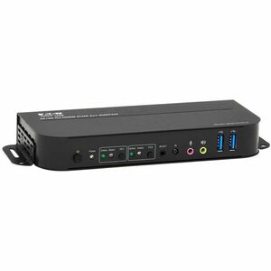 Tripp Lite series KVM Switchbox - 2 Computer(s) - 1 Local User(s) - 4096 x 2160 - 6 x USB - 3 x HDMI
