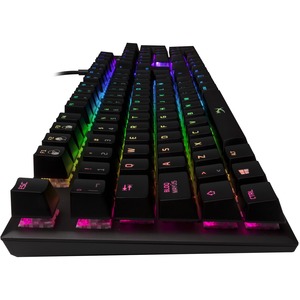 HyperX Alloy FPS RGB Keyboard - Cable Connectivity - USB 2.0 Interface - English (US) - Black - Mechanical Keyswitch - Des