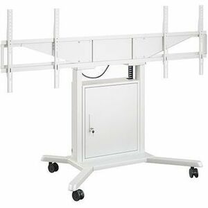 HAGOR Lift für Display - Weiß - Querformat - Höhenverstellbar - 2 Unterstützte(r) Display(s)Bildschirmgröße: 116,8 cm bis 
