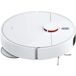 Xiaomi S10+ Cordless Robot Vacuum Cleaner - White - 450 mL Dust Capacity - 200 mL Water Tank Capacity - Tile Floor - Smart