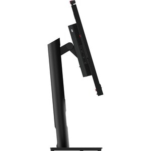 Lenovo ThinkVision T24mv-30 24.0" (61.0 cm) Class Webcam Full HD LCD Monitor - 16:9 - Raven Black - 23.8" (60.5 cm) Viewab