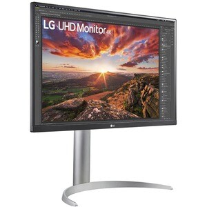 LG UltraFine 27UP850N-W 27" Class 4K UHD LCD Monitor - 16:9 - 27" Viewable - In-plane Switching (IPS) Technology - Edge LE