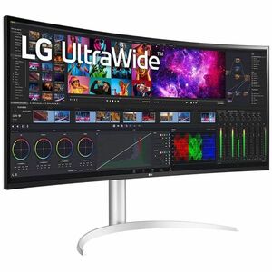 LG Ultrawide 40WP95XP-W 40 Zoll Klasse 5K2K WUHD Gekrümmter Bildschirm LCD-Monitor - 21:9 Format - Weiß - 101,6 cm (40 Zol