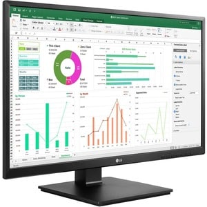 Monitor LCD LG 24BN55YP-B 609,6 mm (24,0") Class Full HD - 16:9 - Nero opaco - 60,5 cm (23,8") Viewable - Tecnologia In-pl