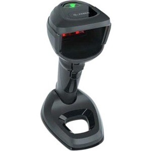 Zebra DS9908 Handheld Barcode Scanner Kit - Cable Connectivity - Midnight Black - 1D, 2D - Imager - USB