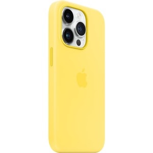 Apple iPhone 14 Pro Silicone Case with MagSafe - Canary Yellow - For Apple iPhone 14 Pro Smartphone - Canary Yellow - Silk