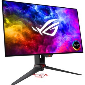 Monitor OLED da gaming Asus ROG Swift PG27AQDM 685,8 mm (27") Class WQHD - 16:9 - 67,3 cm (26,5") Viewable - OLED - 2560 x