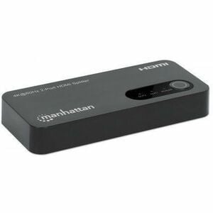 Video Splitter HDMI 4k@60Hz, 1 in:2 out, 1 - 3840x2160 - 1 x Entrada HDMI - 2 x Salida HDMI - USB