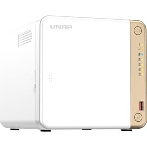 QNAP Turbo NAS TS-462-4G 4 x Total de compartimentos Sistema de armazenamento SAN/NAS - 4 GB Flash Memory Capacity Celeron