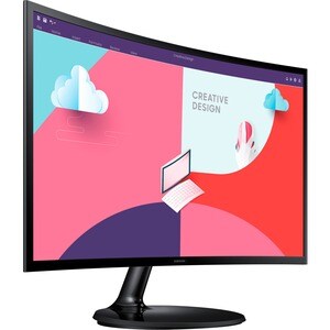 Samsung Essential S27C360EAU 27" Class Full HD Curved Screen LCD Monitor - 16:9 - 68.6 cm (27") Viewable - Vertical Alignm