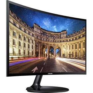 Samsung C27F390FHR 27" Class Full HD Curved Screen LED Monitor - 16:9 - Black - 68.6 cm (27") Viewable - Vertical Alignmen
