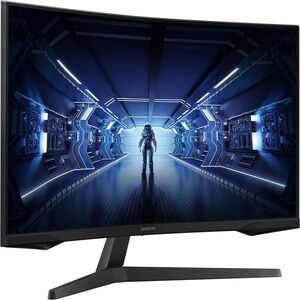 Samsung Odyssey G5 C27G55TQBU 27" Class WQHD Curved Screen Gaming LCD Monitor - 16:9 - Black - 68.6 cm (27") Viewable - Ve