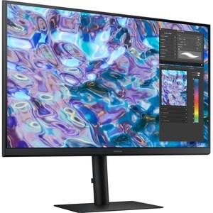 Samsung S27B610EQU 27" Class WQHD LCD Monitor - 16:9 - Black - 68.6 cm (27") Viewable - In-plane Switching (IPS) Technolog