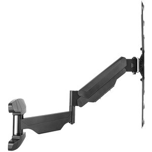 Neomounts - Supporto a parete Full Motion con molla a gas per monitor da 40" a 55", portata 30Kg. VESA max 400x400