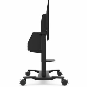 ViewSonic VB-STND-007 Universal Display Cart for 55 to 86 inch screens up to 265 lbs, VESA Pattern Compatible for 400x200 