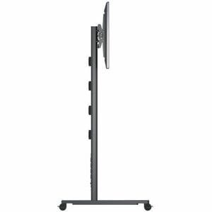 Carrello per schermo ITB - 100 kg Capacità - 4 Casters - 1800 mm Altezza - Nero - Per 2 Devices - 101,6 cm (40") a 152,4 c