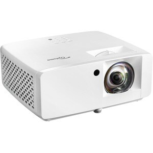 Optoma ZW350ST 3D Ready Short Throw DLP Projector - 16:9 - White - High Dynamic Range (HDR) - Front - 1080p - 30000 Hour N
