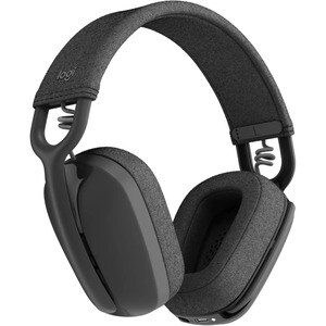 Logitech Zone Vibe Wireless Over-the-ear, Over-the-head Stereo Headset - Graphite - Binaural - Ear-cup - 3000 cm - Bluetoo