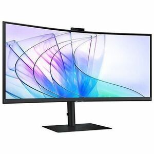 Samsung ViewFinity S6 S34C654VAN 34" Class Webcam UW-QHD Curved Screen LCD Monitor - 21:9 - Black - 34" Viewable - Vertica