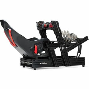 Next Level Racing F-GT Elite 160 Front & Side Mount Edition - For Gaming - Aluminum, Carbon Steel