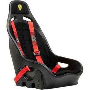 Next Level Racing ES1 Scuderia Ferrari Edition Seat - For Gaming - Suede, Foam, High-density Polyethylene (HDPE) Foam