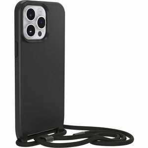 OtterBox React Estojo de transporte Apple Smartphone - Preto - Resistente a quedas - Nylon, Plástico Corpo - Alça de pescoço