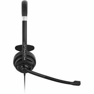 Morpheus 360 Connect USB Mono Headset with Boom Microphone - Noise Cancelling - Reversible Design - Eco-Leather Ear Cushio