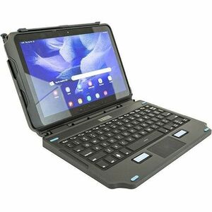 Gamber-Johnson Rugged Keyboard - Docking Connectivity - Pogo Pin Interface - TouchPad - French - Industrial Silicon Rubber