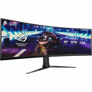Asus ROG Strix XG49VQ 49" Class 4K Curved Screen Gaming LCD Monitor - 32:9 - Black - 49" Viewable - Vertical Alignment (VA