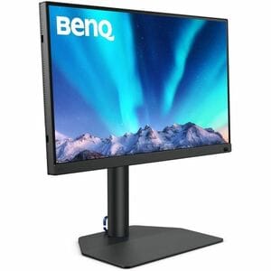 BenQ PhotoVue SW272Q 27" Class WQHD LED Monitor - 16:9 - Gray - 27" Viewable - In-plane Switching (IPS) Technology - LED B