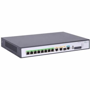 HPE FlexNetwork MSR95x MSR958X Router - 10 Anschlüsse - 8 RJ-45 Port(s) - 2 WAN Port(s) - Management-Port - 4 SFP+ Steckpl