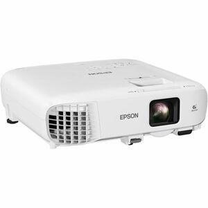 Epson EB-972 3LCD Projector - 4:3 - 1024 x 768 - Front - 6500 Hour Normal Mode - 17000 Hour Economy Mode - XGA - 15,000:1 