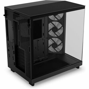 NZXT H6 Flow Computer Case - ATX Motherboard Supported - Mid-tower - Tempered Glass, Galvanized Cold Rolled Steel (SGCC) -