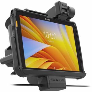 RAM Mounts Tough-Dock Power + Dual USB with Latch for Zebra ET4x 10" Tablet - Docking - Tablet PC - Charging Capability - 