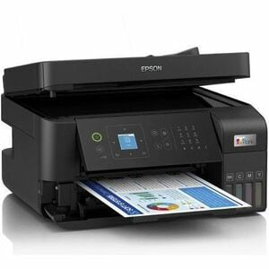 Impresora de inyección de tinta multifunción Epson L5590 Con cable e inalámbrico EcoTank - Color - Copiadora/Fax/Impresora