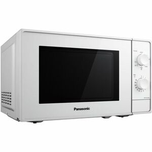 Panasonic NN-K10JWMEPG Single Microwave Oven - White - Grilling, Microwave, Toasting - 5 Power Levels - 800 W Microwave Po