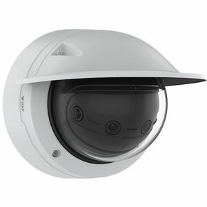 AXIS Panoramic P3827-PVE 7 Megapixel Network Camera - Color - Dome - White  - H.264, H.265, Motion JPEG, H.264B, H.264H, H