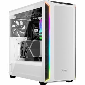 Boîtier pour ordinateur de jeux be quiet! Shadow Base 800 - Tour midi - Blanc - Acier, Acrylonitrile butadiène styrène (AB