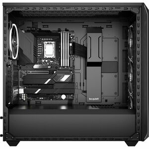 be quiet! Shadow Base 800 Shadow Base 800 FX Black Computer Case - EATX, ATX Motherboard Supported - Midi Tower - Tempered