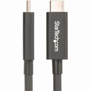 StarTech.com Cable de 2m Thunderbolt 4 Activo 40Gbps PD 100W - 4K/8K - Compatible con USB4/Modo Alt DP - Thunderbolt 3 - U