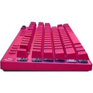 Logitech G PRO X TKL Gaming Keyboard - Wireless Connectivity - USB 2.0 Interface - RGB LED - English (US) - QWERTY Layout 