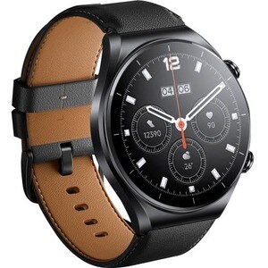 MI Watch S1 Smart Watch - Redondo Case Shape - 46.50mm Case Height - 46.50mm Case Width - Negro Band Color - Acero Inoxida