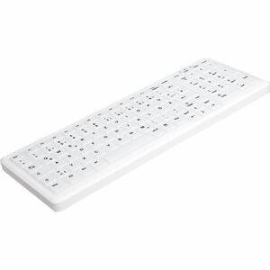 Active Key Keyboard - Cable Connectivity - USB 1.1 Interface - Swiss - QWERTZU Layout - White - Membrane/Scissor Keyswitch