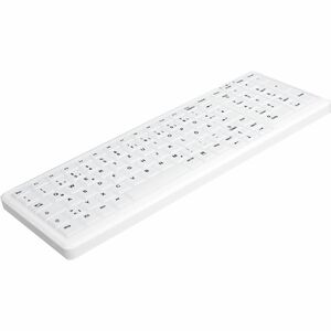 Active Key Keyboard - Cable Connectivity - USB 1.1 Interface - Italian - QWERTY Layout - White - Membrane/Scissor Keyswitch